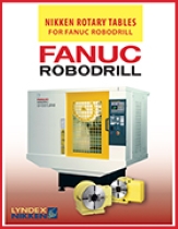 Nikken Rotary Tables for Fanuc Robodrill